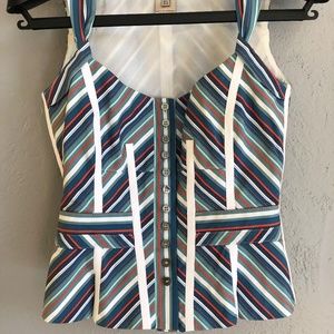 Karen Millen – Button-down Stripe Shirt